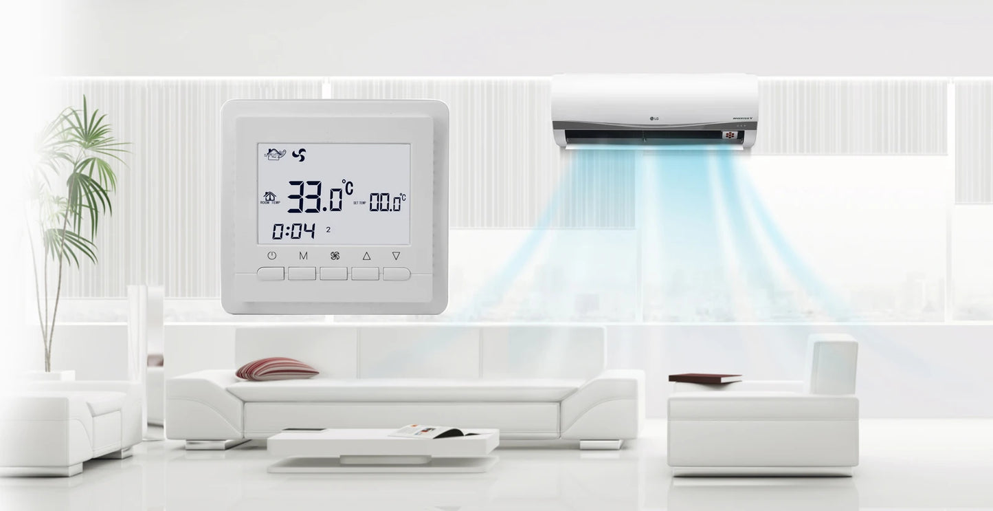 Hot Selling Tuya Smart Thermostat Button Control Underfloor Home Heating Thermostat Weekly Programmable Customization