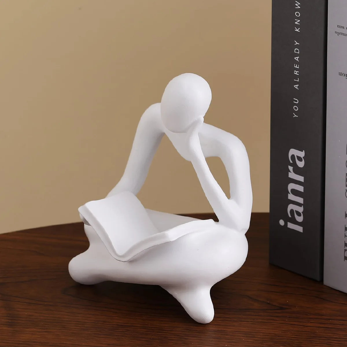 Modern Simple Abstract Art Designer Decoration Creative Bookshelf Bookend Home Living Room Wine Cabinet Decoration
