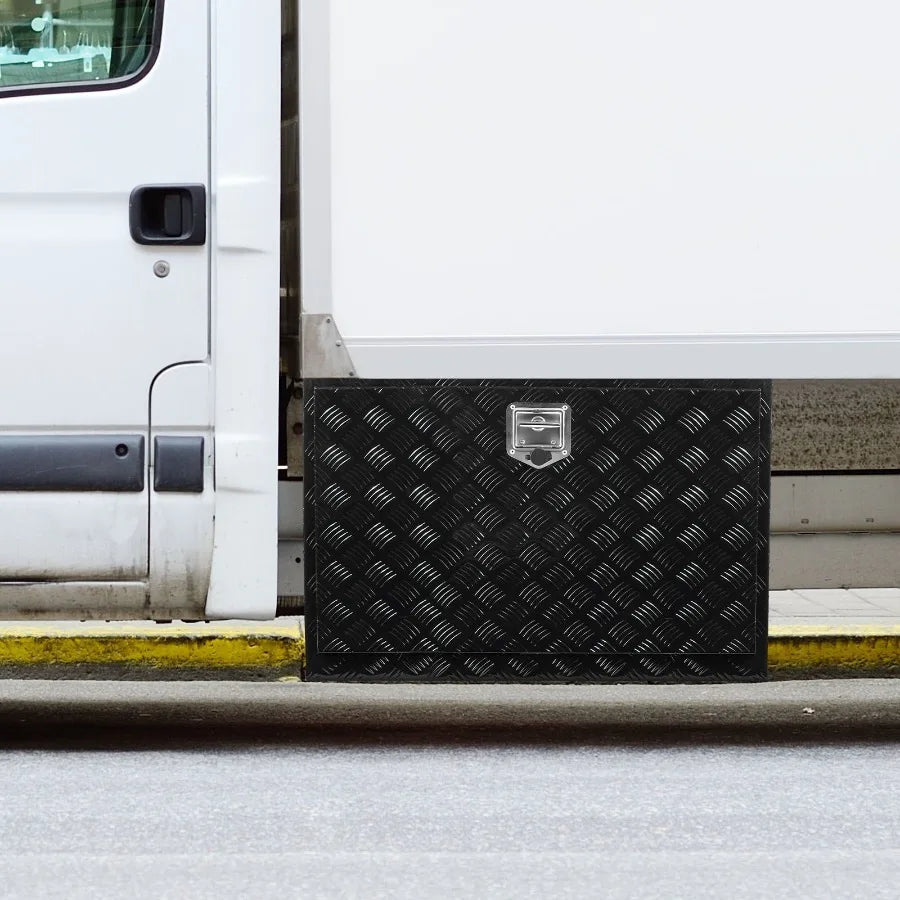 Underbody Aluminum Truck Tool Box 48 x 17 x 18 Trailer RV Tool Storage