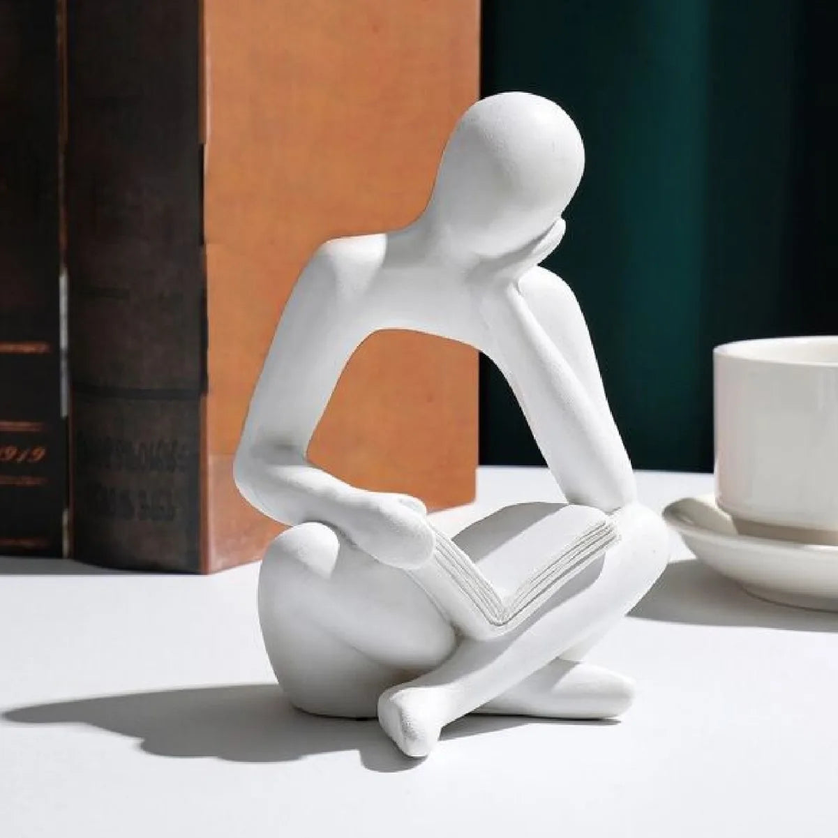Modern Simple Abstract Art Designer Decoration Creative Bookshelf Bookend Home Living Room Wine Cabinet Decoration
