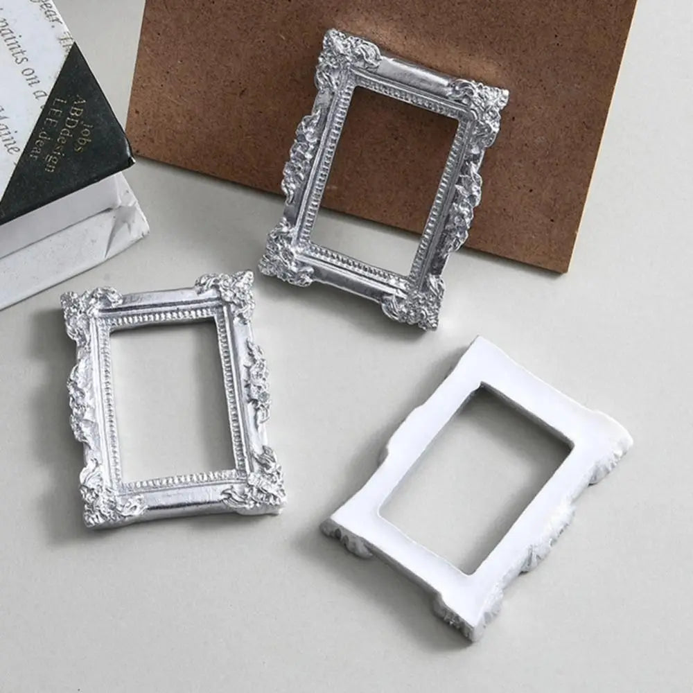 Home Decor Diy European Design Artistic Atmosphere Exquisite Resin Crafts Photo Frames Jewelry Shots Backdrop Desktop Ornaments