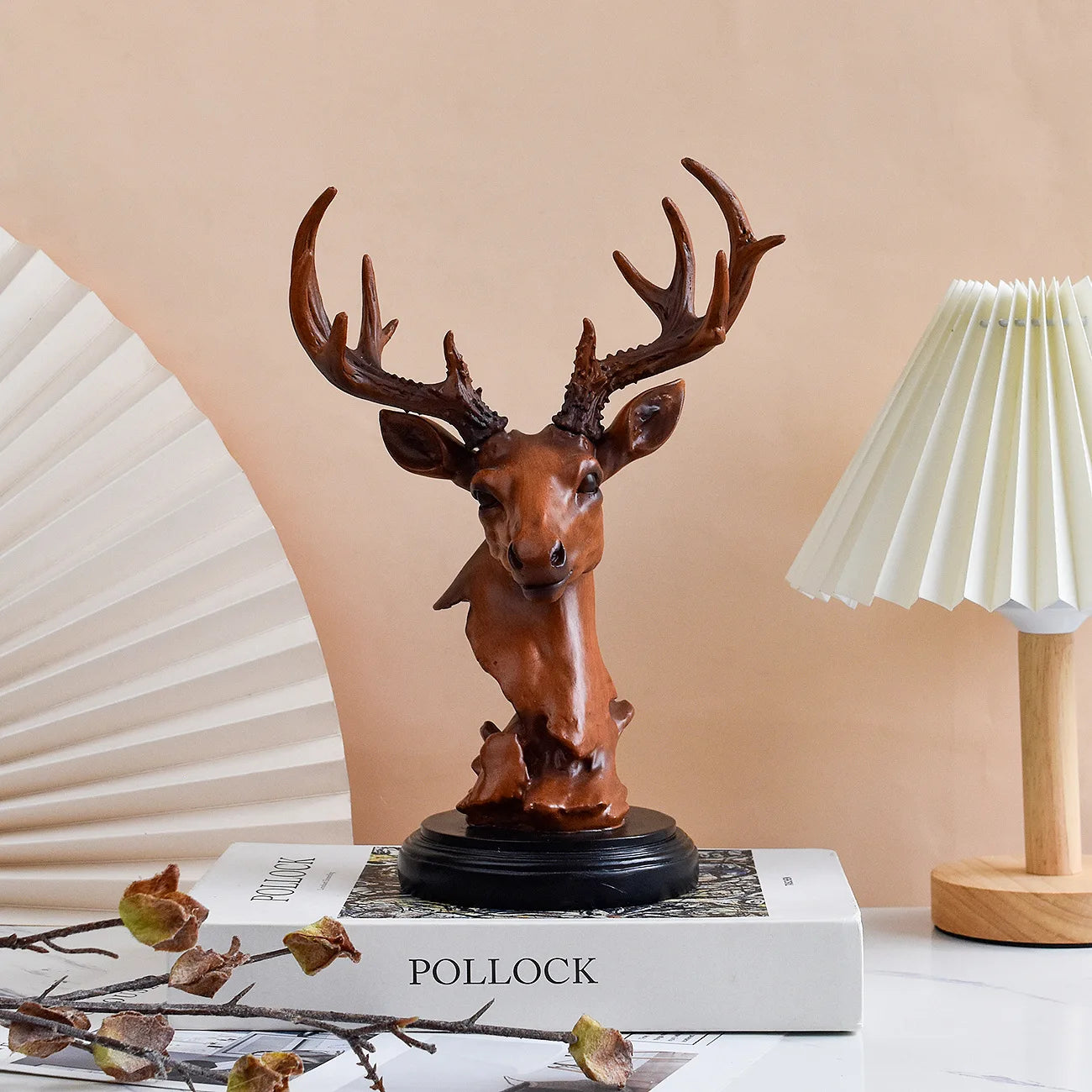 Deer Ornament Home Office Desktop Resin Crafts Living Room Decoration Home Decoration Accessories