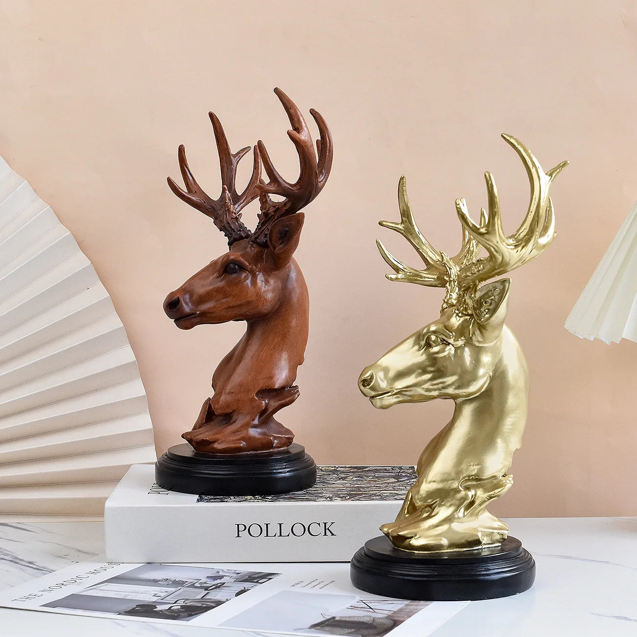 Deer Ornament Home Office Desktop Resin Crafts Living Room Decoration Home Decoration Accessories