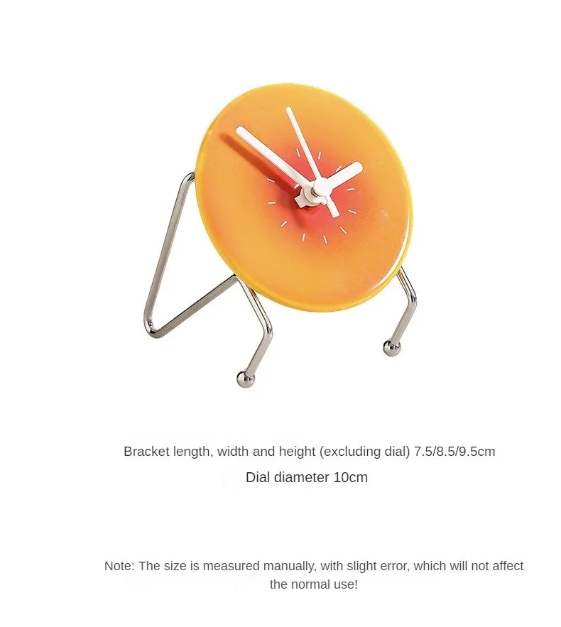 Home Clock Doll Living Room Desktop Clock Calendar Decorative Decoration Light Luxury Simple and Creative Home Decoration
