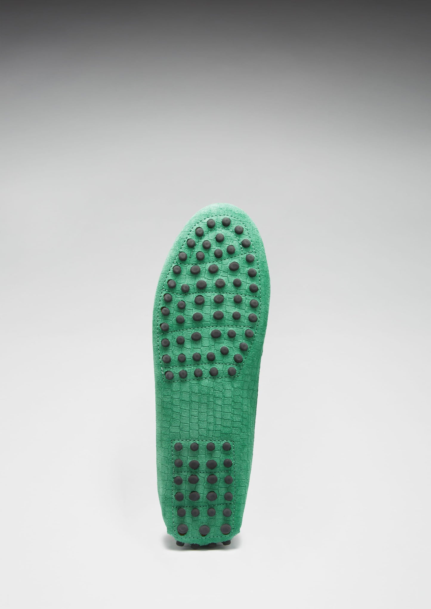 Women's Penny Driving Loafers, emerald embossed suede-2