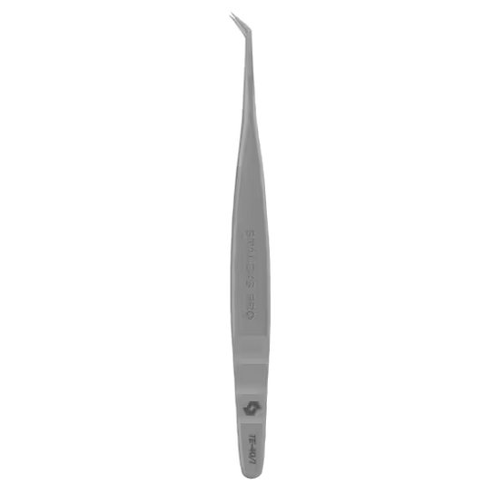 STALEKS PRO EXPERT 40 TYPE 1 PROFESSIONAL EYELASH TWEEZERS CURVED TE-40/1 - STALEKS™-0