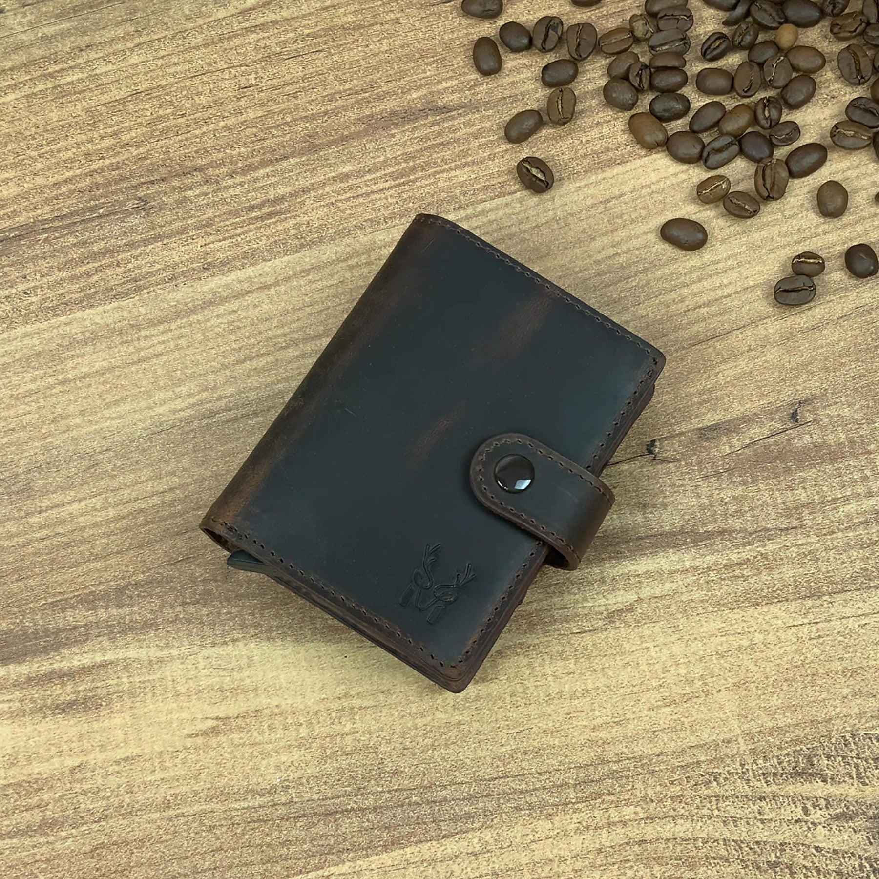 Orlando - Genuine Leather Pop-Up RFID Premium Cardholder-5