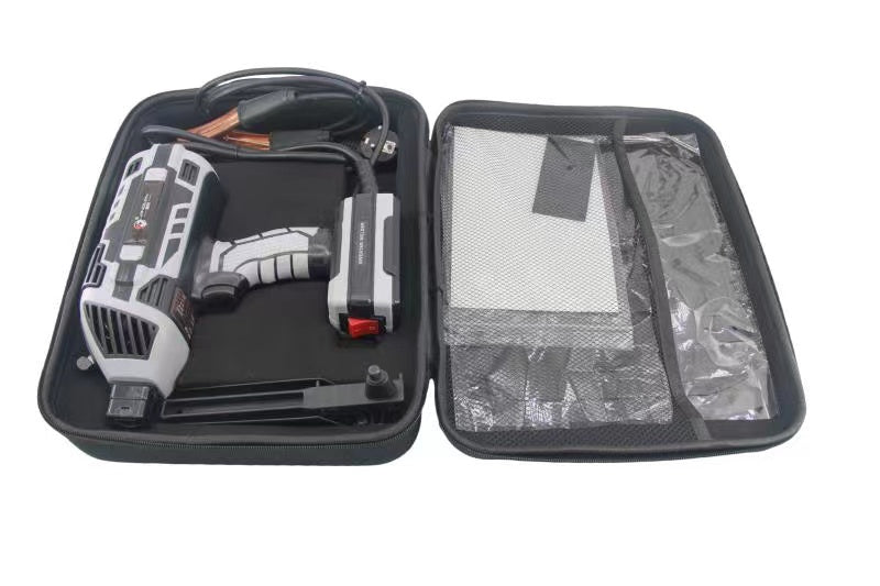 Handheld Arc Welder - 110V Semi-Automatic, Digital Intelligent Current Control, Fits 2.5mm Electrodes, US Plug