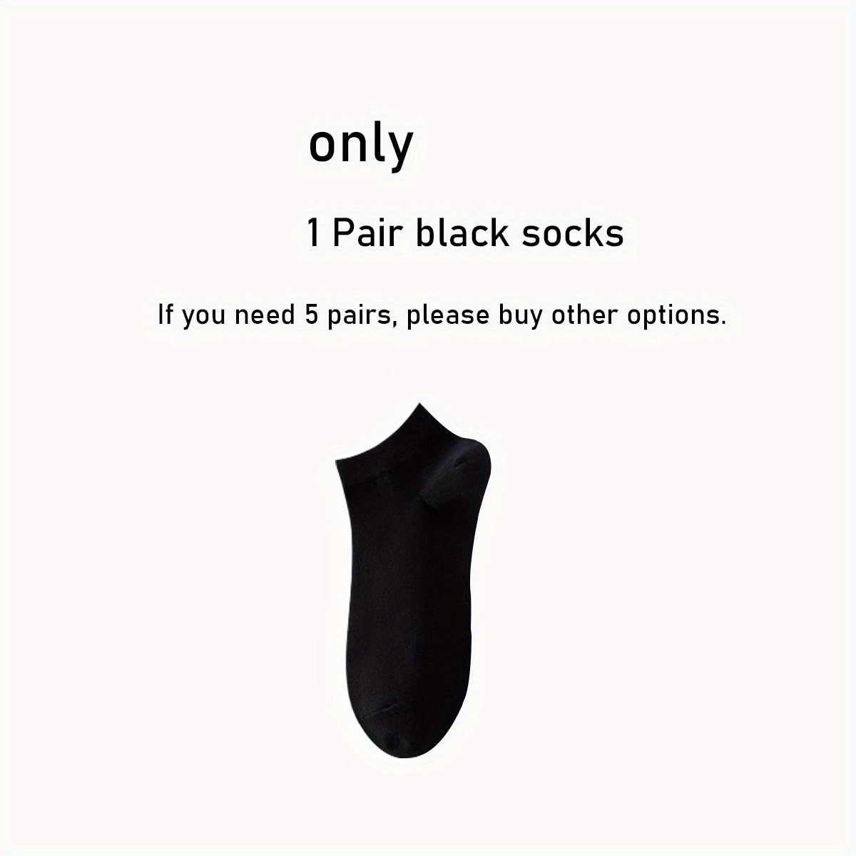 [Invisible Socks] Polyester 94% Spandex 6% Women's Classic Invisible Socks, Solid Color, Knit Fabric, 200g/m², Hand Wash, for Women