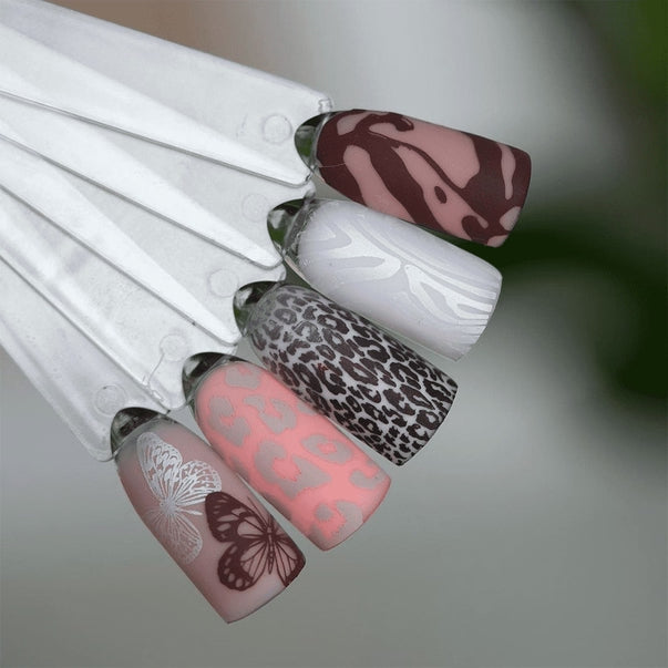 DARK Stamping Polish Light Gray #42, 8ml-2