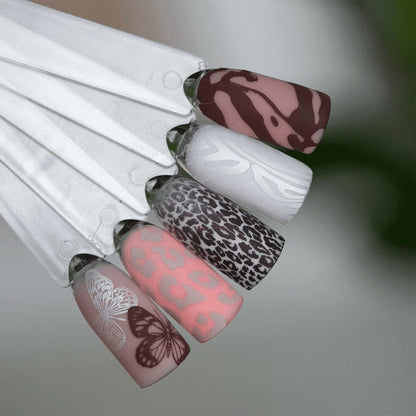 DARK Stamping Polish Light Gray #42, 8ml-2