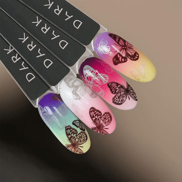 DARK Stamping Polish Light Gray #42, 8ml-4