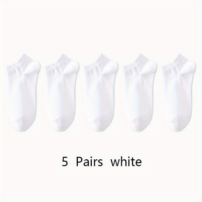 [Invisible Socks] Polyester 94% Spandex 6% Women's Classic Invisible Socks, Solid Color, Knit Fabric, 200g/m², Hand Wash, for Women