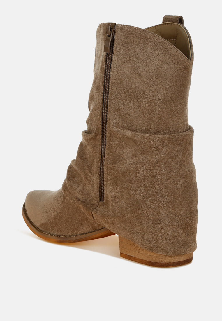 Bronco Slouchy Calf Boots-3