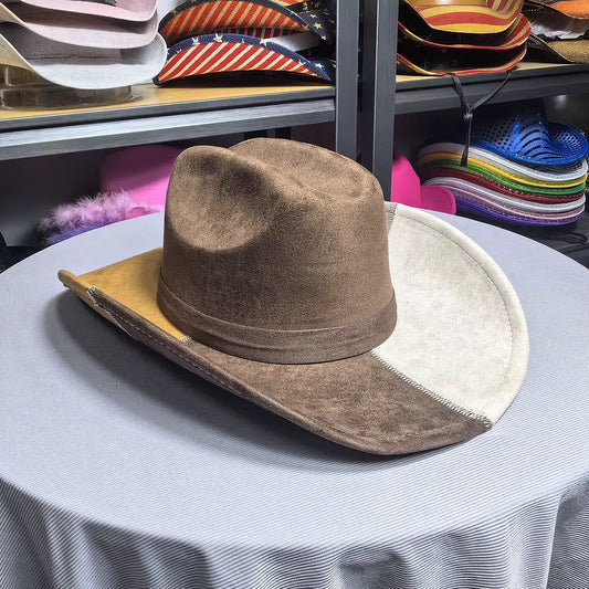Patchland Suede Cowboy Hat-1
