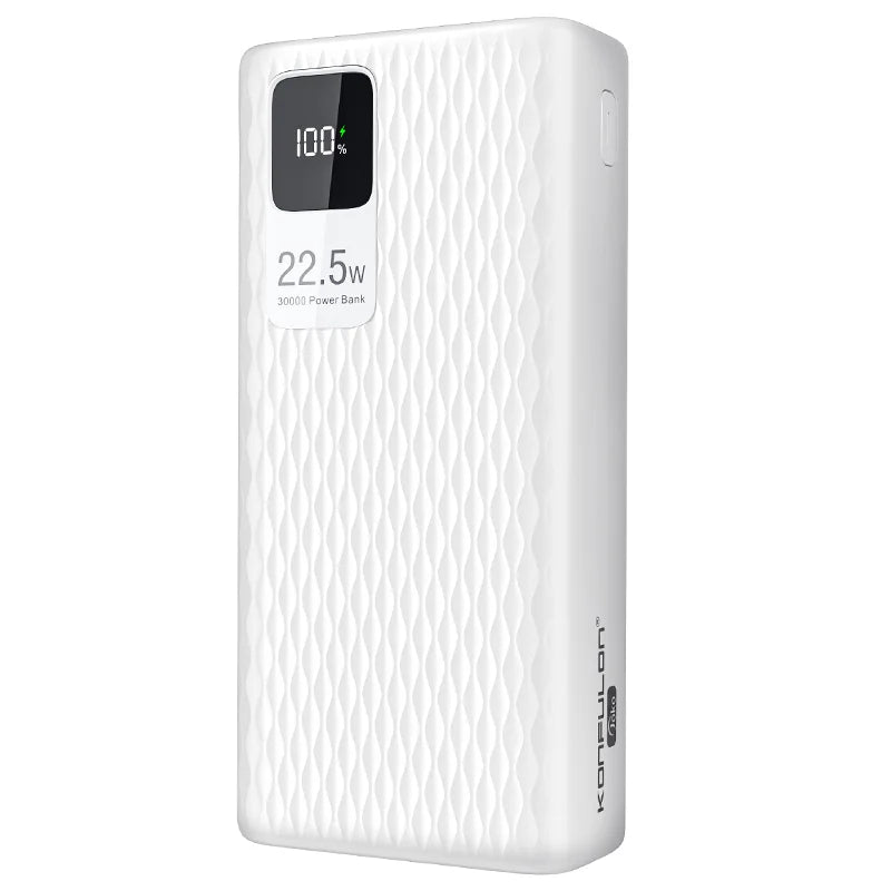 Power Bank 30000mAh With 20W PD 22.5W QC Quick Charging Powerbank Support FCP AFC  VOOC 22.5 Portable PoverBank 20000mAh