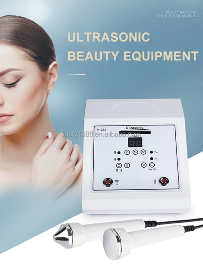 Home Use Wrinkle Removal Eyes Face Lifting Massager Machine with 2 Handles