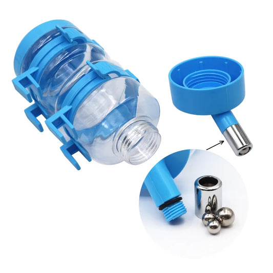 1PC 400ml Pet Rabbit Hamster Hanging Water Bottle Automatic Rabbits Water Dispenser Portable Rabbit Guinea Pig Drinking Fountain