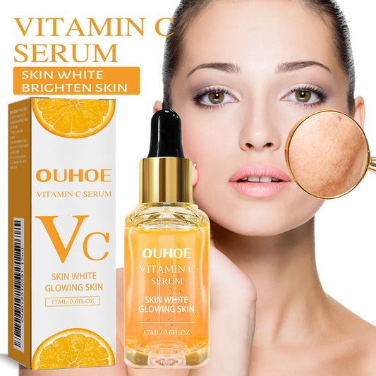 OUHOE Vitamin C for Essence Moisturizing Brightening Skin Firming Niacinamide-Based Soothing for Essence for Home Use Reducing F