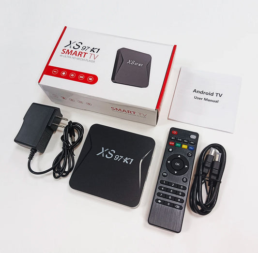 High Quality Motherboard Android 10.0 Tv Box XS97 K1 ARM Cor-tex A53 2GB 16GB 5G Dual Wifi Best Best Price