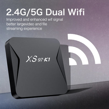 High Quality Motherboard Android 10.0 Tv Box XS97 K1 ARM Cor-tex A53 2GB 16GB 5G Dual Wifi Best Best Price