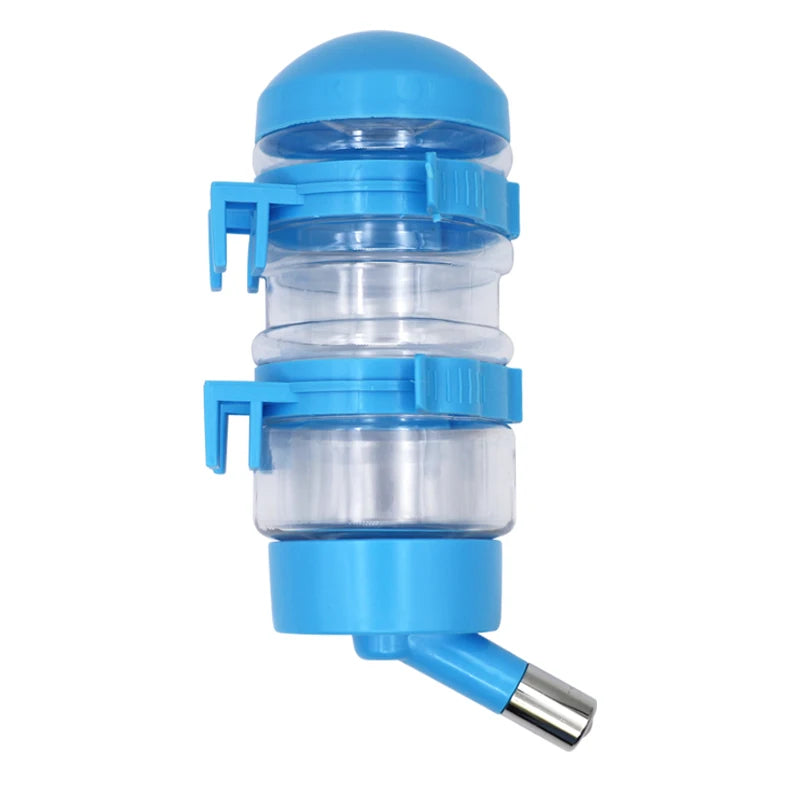 1PC 400ml Pet Rabbit Hamster Hanging Water Bottle Automatic Rabbits Water Dispenser Portable Rabbit Guinea Pig Drinking Fountain