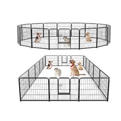 FCJ Playpen for Dogs Indoor Game Fence