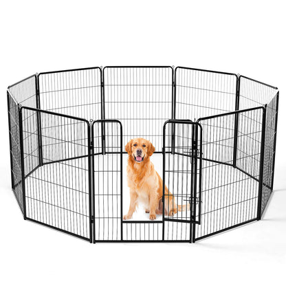 FCJ Playpen for Dogs Indoor Game Fence