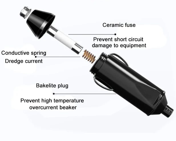 Car Charger Truck Trolley 12V/24V To 220V Multi-Function Inverter Converter Mobile Phone Socket Cup-Type Stable Fast Charging
