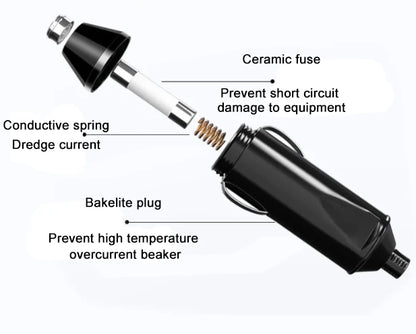 Car Charger Truck Trolley 12V/24V To 220V Multi-Function Inverter Converter Mobile Phone Socket Cup-Type Stable Fast Charging