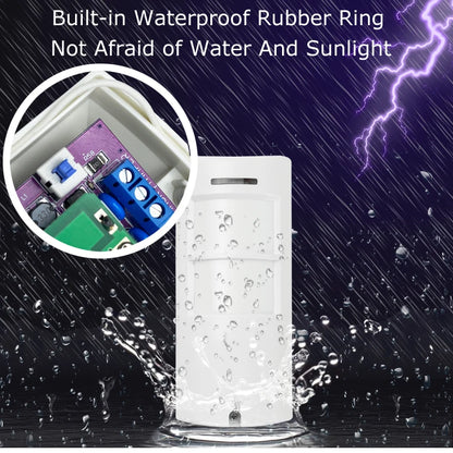 IP65 Waterproof 2 PIR and Microwave Dual Technology Pet Friendly DC 12v Outdoor PIR Infrared Motion Sensor
