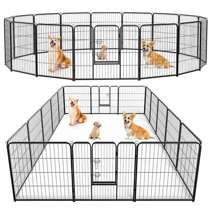 FCJ Playpen for Dogs Indoor Game Fence