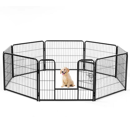 FCJ Playpen for Dogs Indoor Game Fence