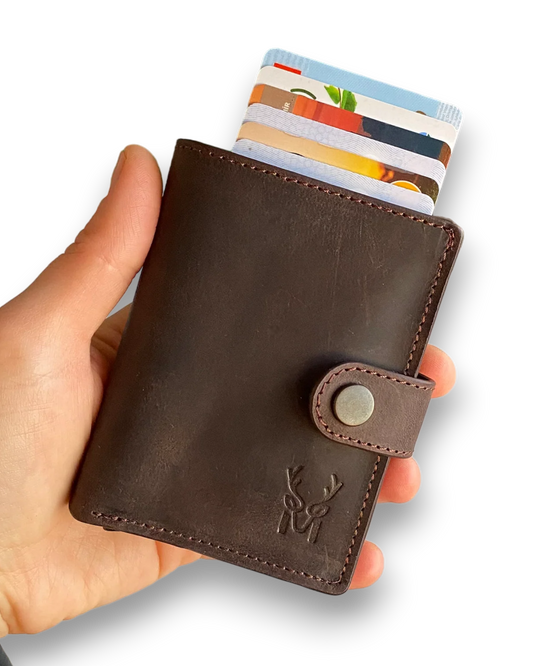 Orlando - Genuine Leather Pop-Up RFID Premium Cardholder-0