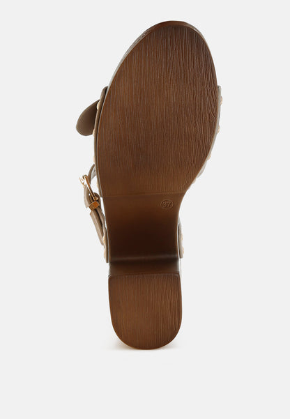 Lhasa Real Suede Leather Clog Sandals-4