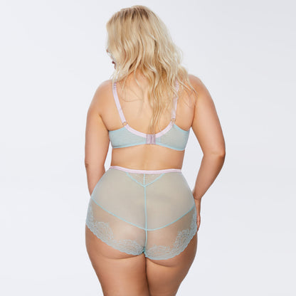 Sheer High Waist Tulle Brief Panty Kinga Pastellove-4