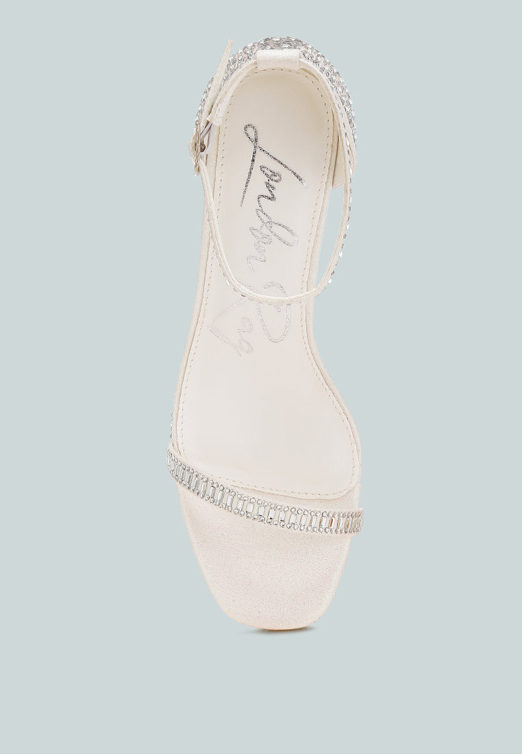 Ronan Rhinestones Embellished Block Sandals-3