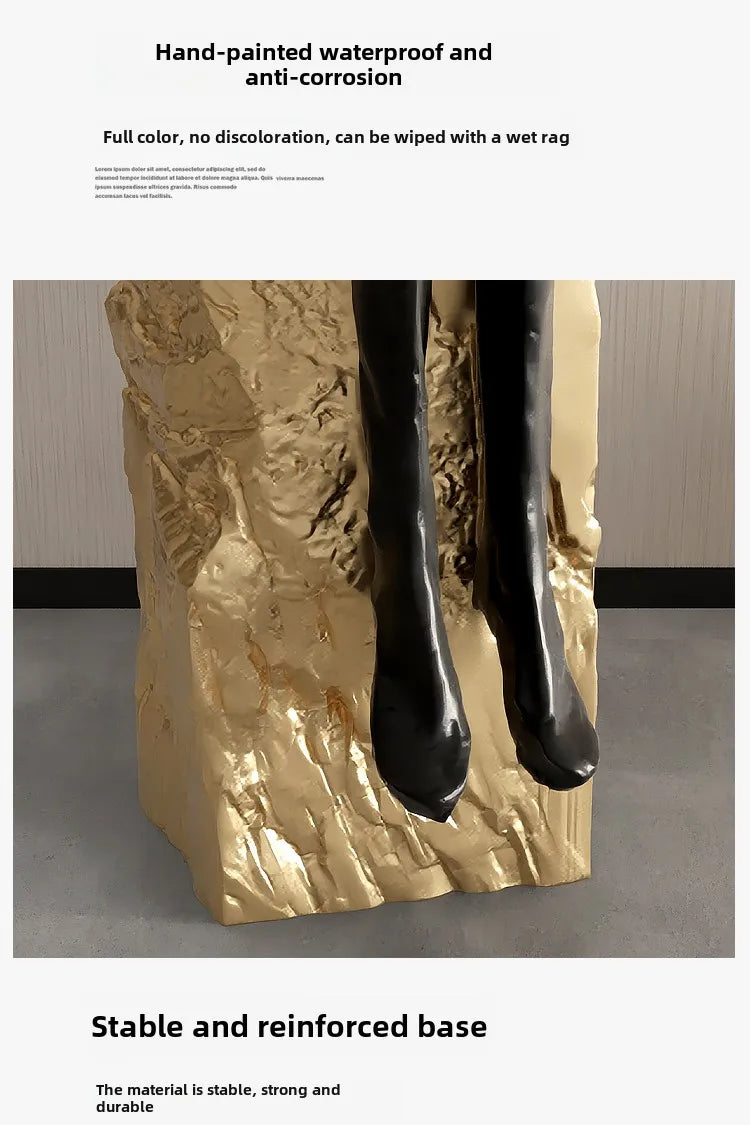Home Decor Figurines Abstract Statues Art Ornaments Living Room Large Floor Decor Housewarming Gifts Hotel Decorative Sculptures