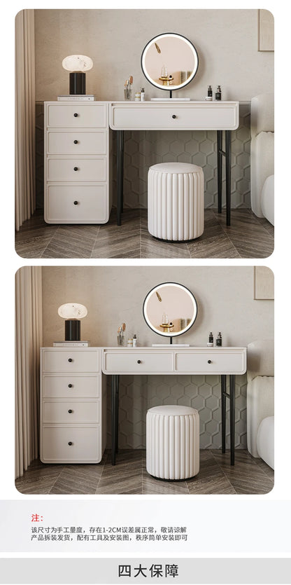 Storage Vanity Table Decoration Dresser Makeup Vanity Table Modern Bedroom Coiffeuse De Chambre Maquillage Bedroom Furniture