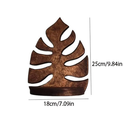 Home Decoration Wooden Wall Decoration Frame Wall Mounted Creative Plant Wall Hanging Modern Retro Storage Rack Potted Plant