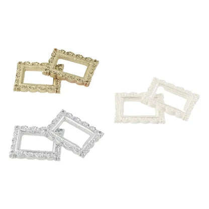 Home Decor Diy European Design Artistic Atmosphere Exquisite Resin Crafts Photo Frames Jewelry Shots Backdrop Desktop Ornaments