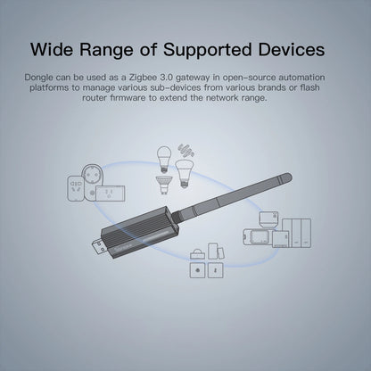 SONOFF 1-5PCS ZBDongle-P Zigbee 3.0 USB Dongle Plus Zigbee Gateway Support Home Assistant ZHA Zigbee2MQTT Sonoff Zigbee Series