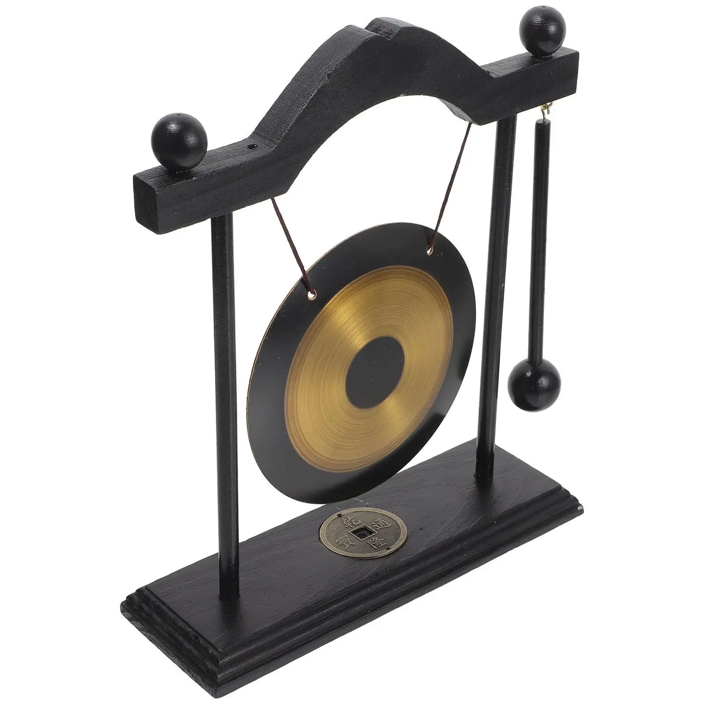 Gong Feng Shui Decors Adornment Decor Decorate Household Desktop Craft Chic Brass for Home