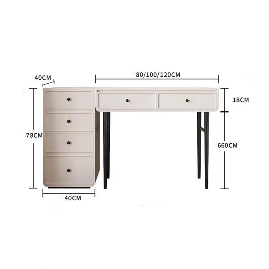 Storage Vanity Table Decoration Dresser Makeup Vanity Table Modern Bedroom Coiffeuse De Chambre Maquillage Bedroom Furniture