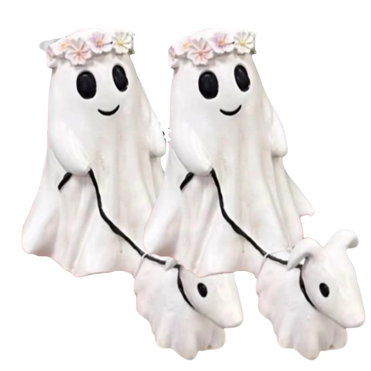 2024 Fashion Halloween Decoration Creative Dog Walking Ornaments Halloween Creative Desk Decoration