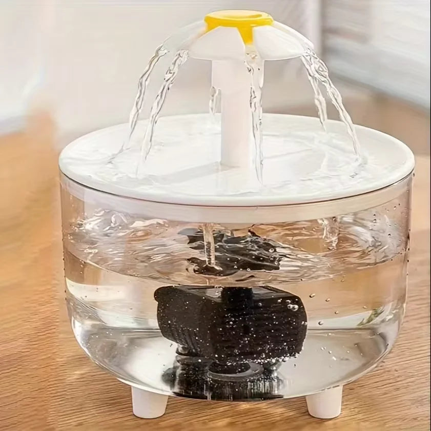 Pet Water Fountain Automatic Cat Drink Bowl Filter 1200ml USB Electric Mute Pet Drinking Dispenser Drinker For Cats Water Filter