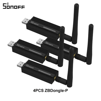 SONOFF 1-5PCS ZBDongle-P Zigbee 3.0 USB Dongle Plus Zigbee Gateway Support Home Assistant ZHA Zigbee2MQTT Sonoff Zigbee Series