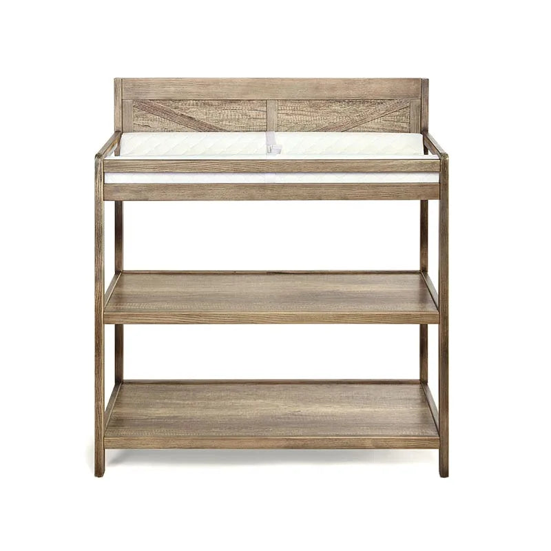 Barnside Changing Table Vintage Chestnut On-Site