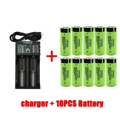 100% Original 26650 3.7V 5000mAh 50A Power Lithium Ion Battery 26650A, Geeignet Für LED Taschenlampe rechargeable battery