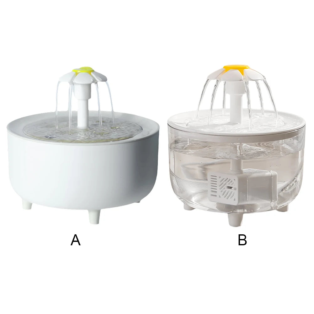 Pet Water Fountain Automatic Cat Drink Bowl Filter 1200ml USB Electric Mute Pet Drinking Dispenser Drinker For Cats Water Filter
